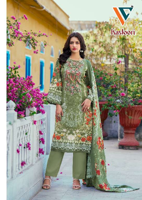 VANDANA CREATION KASTOORI VOL 2 WHOLESALE DIGITAL STYLE COTTON PRINT WITH PATCH WORK DESIGNER SUITS