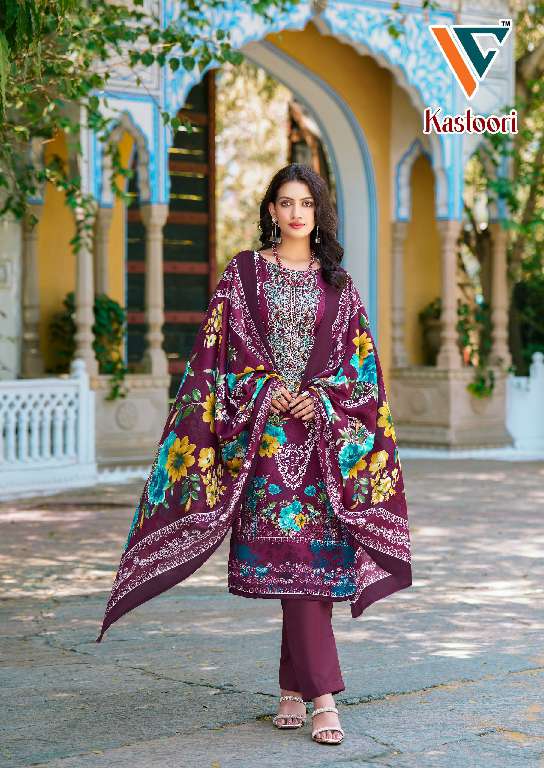 VANDANA CREATION KASTOORI VOL 2 WHOLESALE DIGITAL STYLE COTTON PRINT WITH PATCH WORK DESIGNER SUITS