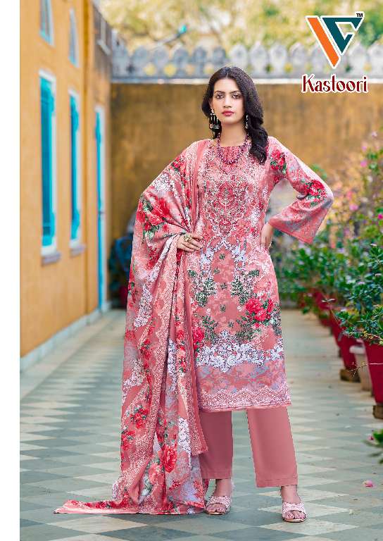 VANDANA CREATION KASTOORI VOL 2 WHOLESALE DIGITAL STYLE COTTON PRINT WITH PATCH WORK DESIGNER SUITS