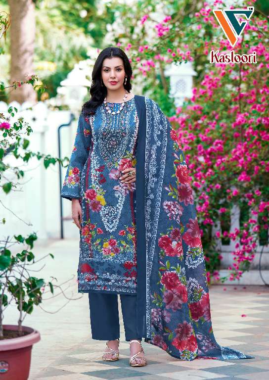 VANDANA CREATION KASTOORI VOL 2 WHOLESALE DIGITAL STYLE COTTON PRINT WITH PATCH WORK DESIGNER SUITS