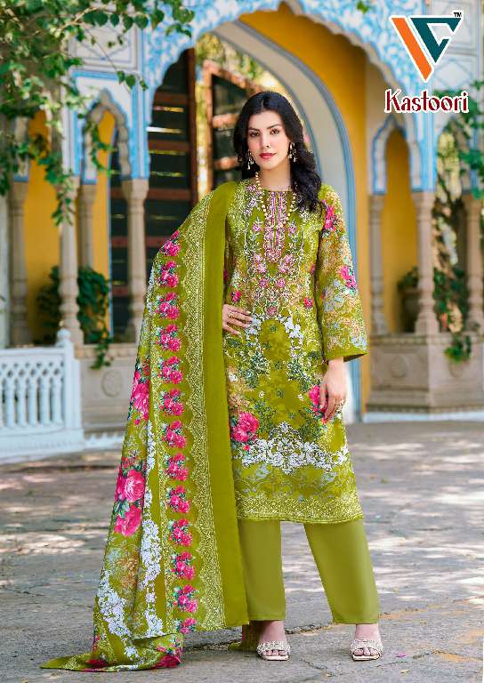 VANDANA CREATION KASTOORI VOL 2 WHOLESALE DIGITAL STYLE COTTON PRINT WITH PATCH WORK DESIGNER SUITS
