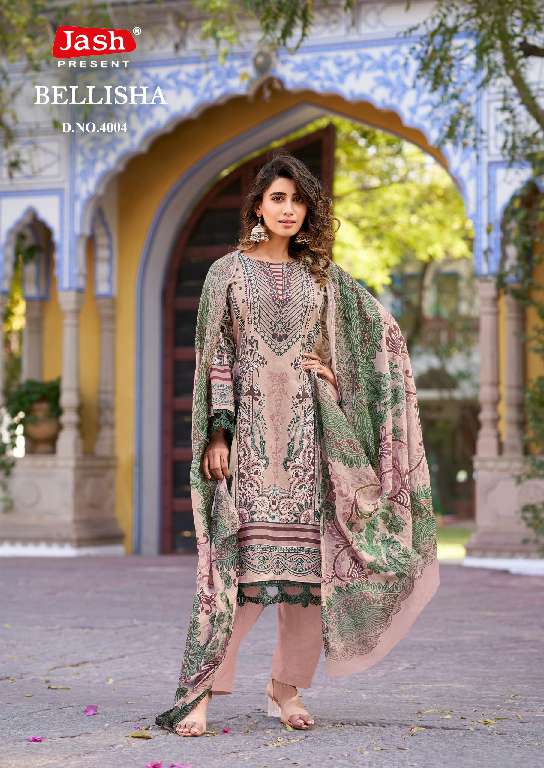 Jash Belliza Vol-4 Wholesale Pure Cotton Fabrics Printed Dress Material