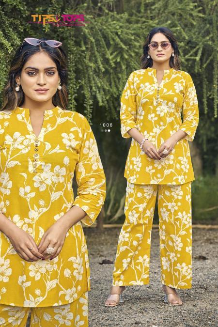 COTTON TRENDS BY TIPS AND TOPS READYMADE CLASSIC COTTON PRINTED CO-ORD SETS