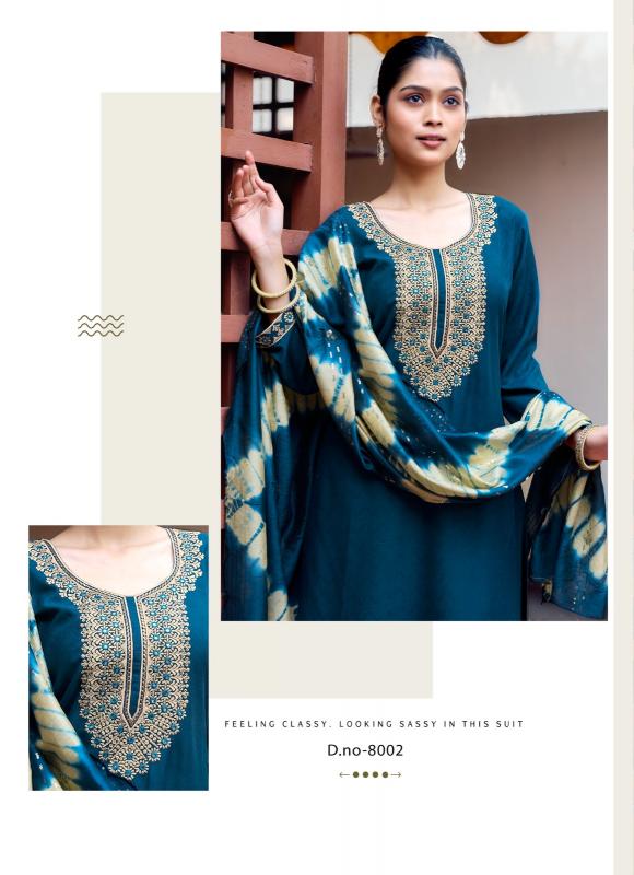 DOLLY VOL 8 BY MYSTIC 9 RAYON DOBBY FULLY STITCH CASUAL 3PCS DRESS