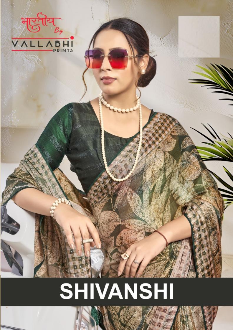 SHIVANSHI VOL 1 BY VALLABHI PRINT CHIFFON GORGEOUS LOOK SAREES