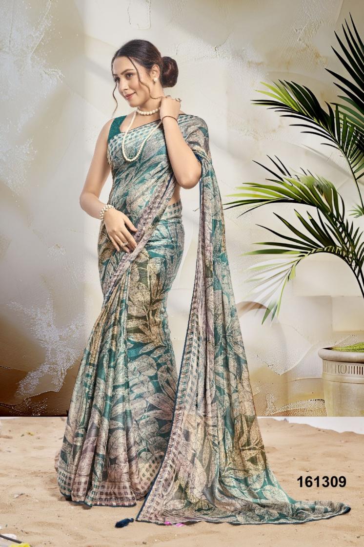 SHIVANSHI VOL 1 BY VALLABHI PRINT CHIFFON GORGEOUS LOOK SAREES