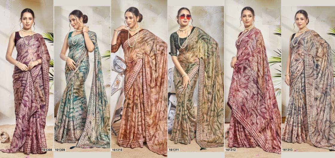 SHIVANSHI VOL 1 BY VALLABHI PRINT CHIFFON GORGEOUS LOOK SAREES