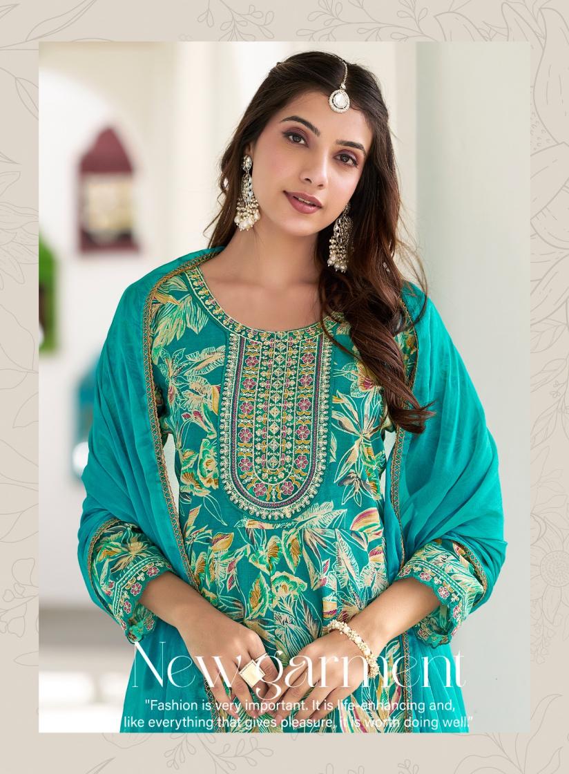 SUMMER BEAUTY VOL 4 BY RADHIKA LIFESTYLE COTTON FULL STITCH BIG SIZE INDIAN LADIES SUIT