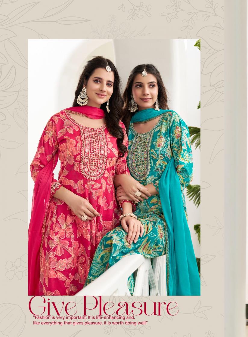 SUMMER BEAUTY VOL 4 BY RADHIKA LIFESTYLE COTTON FULL STITCH BIG SIZE INDIAN LADIES SUIT