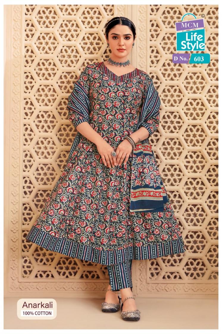 ANARKALI VOL 6 PRESENT MCM LIFESTYLE LATEST DESIGNER PLUS SIZE ANARKALI SUITS