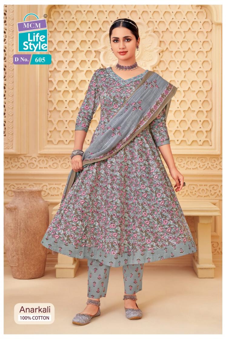 ANARKALI VOL 6 PRESENT MCM LIFESTYLE LATEST DESIGNER PLUS SIZE ANARKALI SUITS