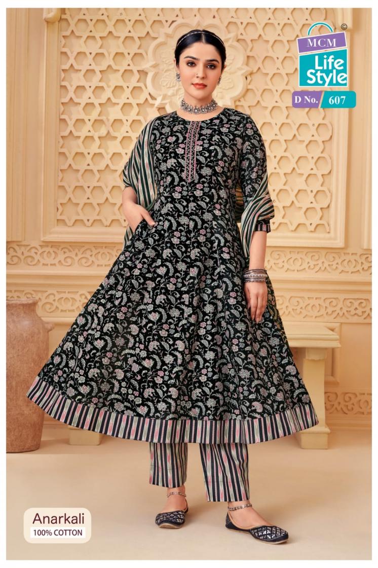 ANARKALI VOL 6 PRESENT MCM LIFESTYLE LATEST DESIGNER PLUS SIZE ANARKALI SUITS