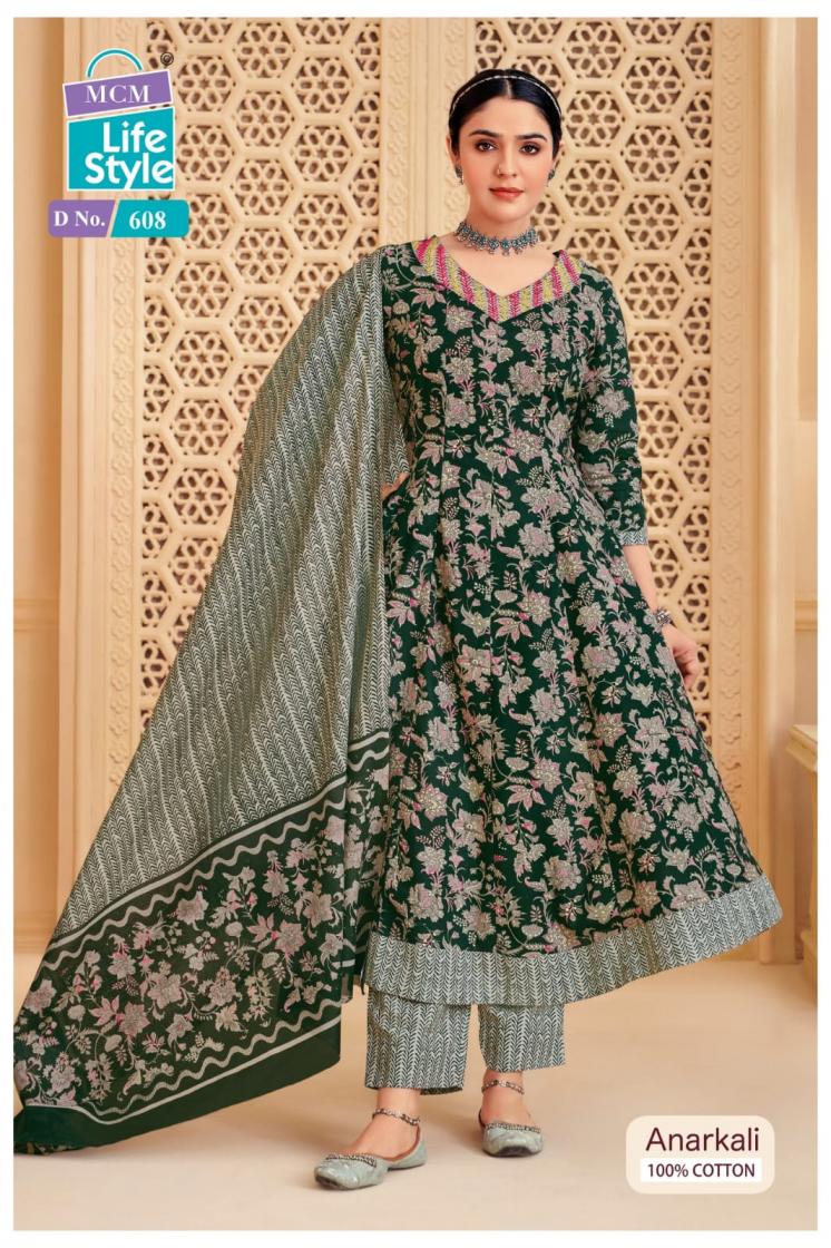 ANARKALI VOL 6 PRESENT MCM LIFESTYLE LATEST DESIGNER PLUS SIZE ANARKALI SUITS