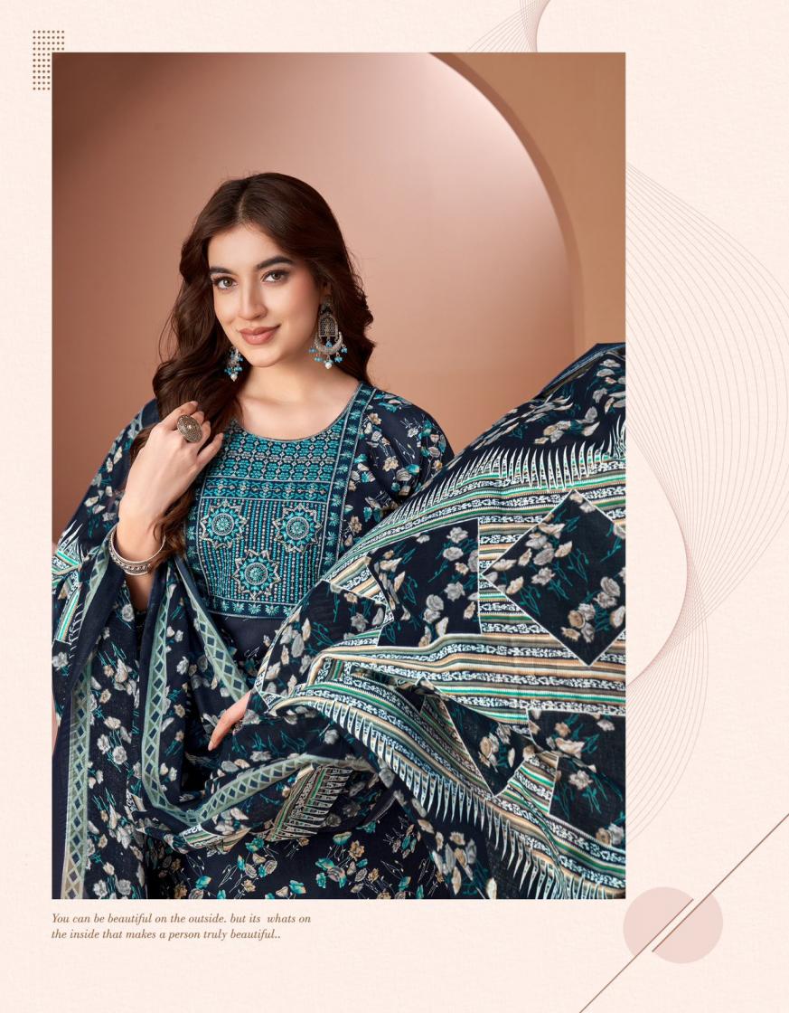 NAVKAR SAJNA VOL 1 COTTON PRINT READYMADE CASUAL SUIT FOR WOMENS