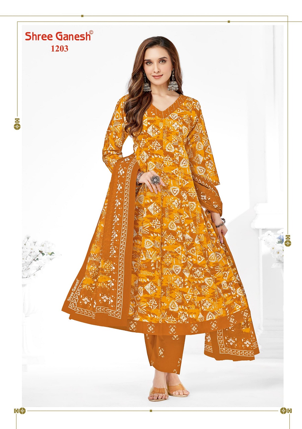 SHREE GANESH ZAANAT VOL-2 WHOLESALE TRENDY ANARKALI STYLE KURTI PAN WITH DUPATTA
