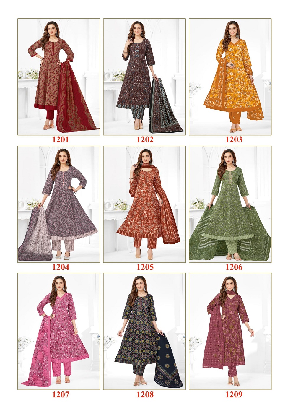 SHREE GANESH ZAANAT VOL-2 WHOLESALE TRENDY ANARKALI STYLE KURTI PAN WITH DUPATTA