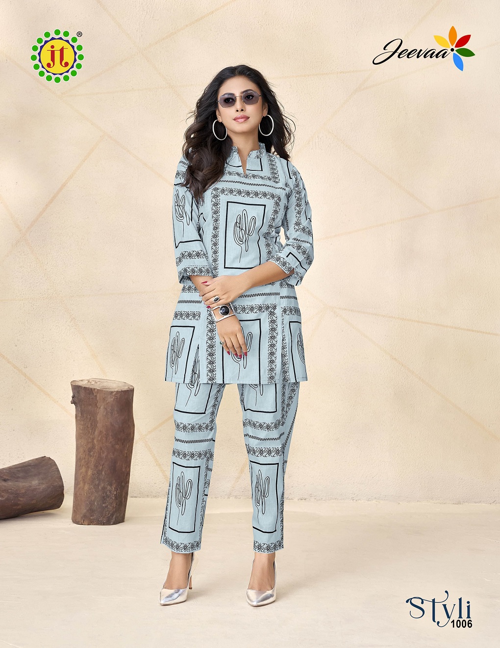 JT STYLI VOL-1 WHOLESALE COTTON PRINTED FASHIONABLE CORD-SET