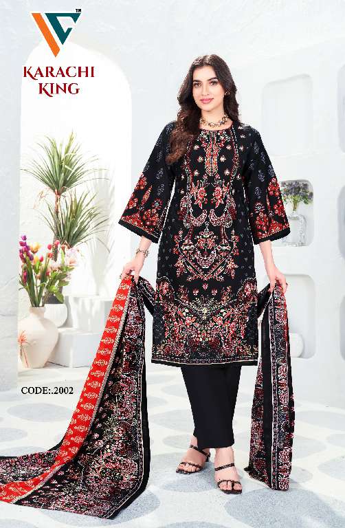 Vandana Karachi King Vol-20 Wholesale Cotton Printed Dress Material