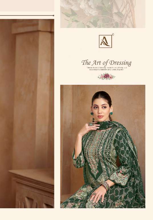 ALOK SUITS KAARA WHOLESALE PURE ZAM COTTON FANCY PRINT WITH HAND WORK CLASSIC DRESS MATERIAL