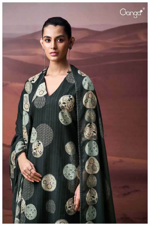 GANGA PRACHITI S3593 WHOLESALE PREMIUM COTTON PRINTED WITH HAND WORK BEAUTIFUL DERSS