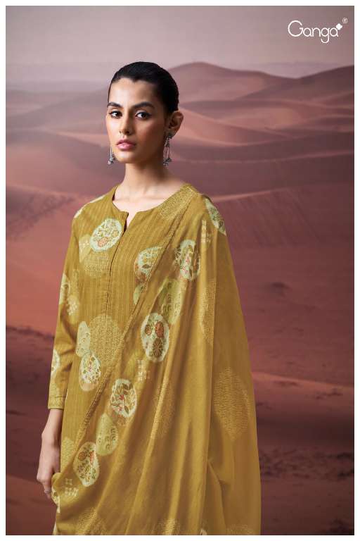 GANGA PRACHITI S3593 WHOLESALE PREMIUM COTTON PRINTED WITH HAND WORK BEAUTIFUL DERSS