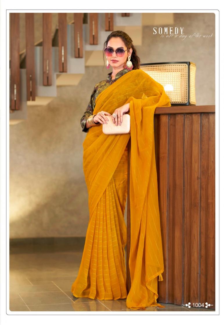 SIDDHARTH SILK MILLS FALCON HIT DESIGN CLASSIC SAREE FOR WOMENS