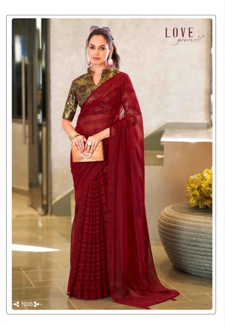SIDDHARTH SILK MILLS FALCON HIT DESIGN CLASSIC SAREE FOR WOMENS