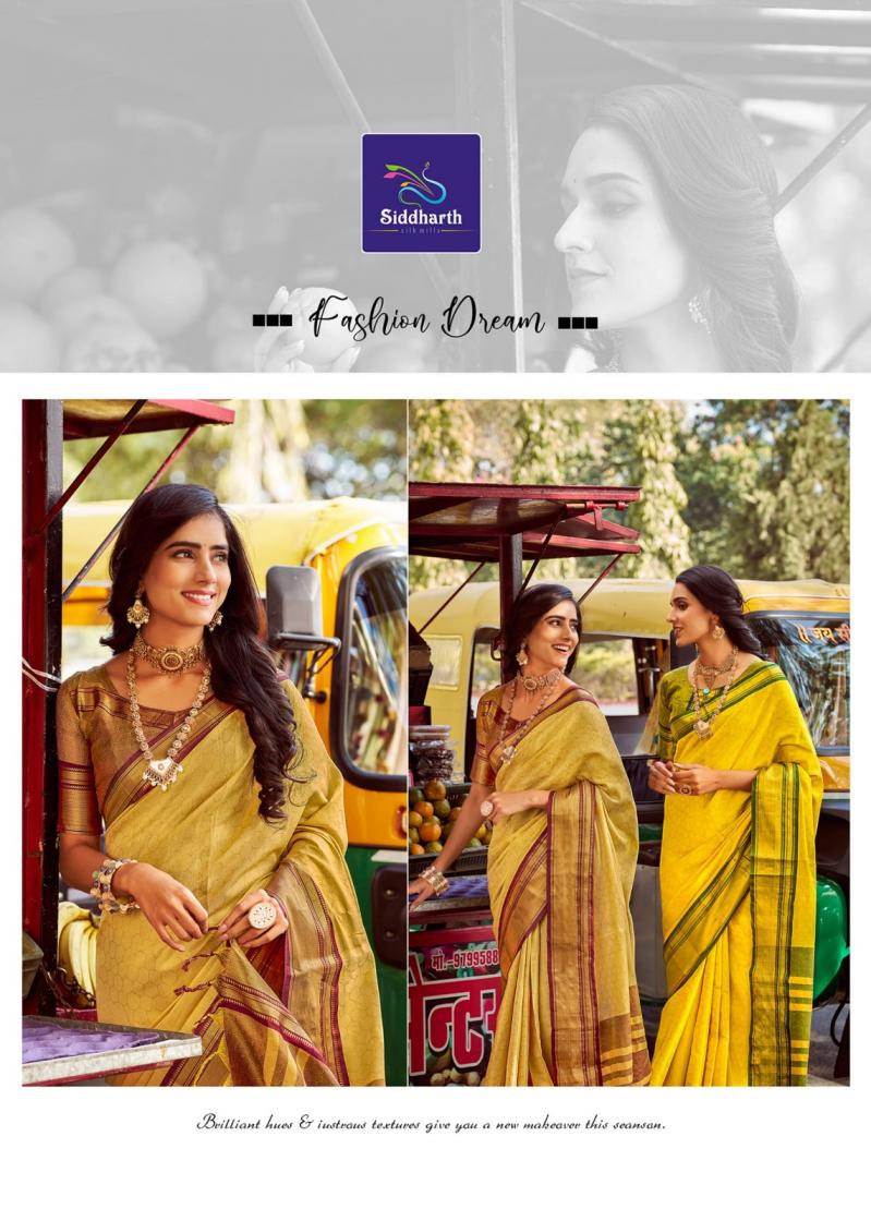 SIDDHARTH SILK MILLS FALCON HIT DESIGN CLASSIC SAREE FOR WOMENS