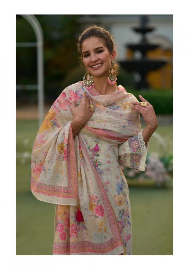 KAILEE FASHION PHULKARI READYMADE LINEN PREMIUM SALWAR KAMEEZ