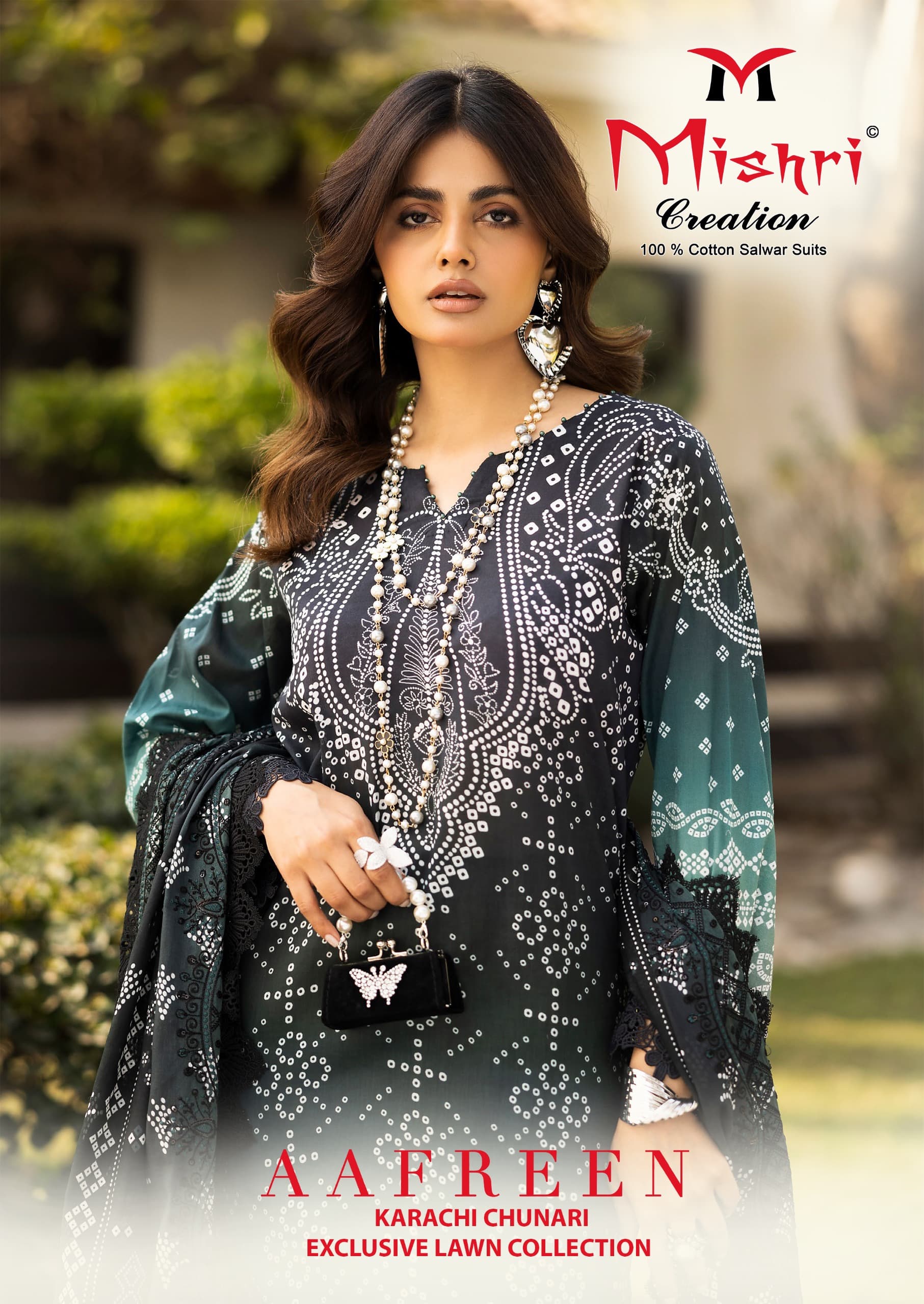 MISHRI AAFREEN VOL-1 WHOLESALE PURE HEAVY LAWN COTTON KARACHI PRINT PAKISTANI STYLE DRESS MATERIAL