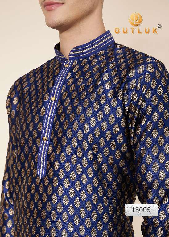 Outluk Wedding Collection Vol-16 Wholesale Kurta Pajama Collection Series Embroidery Kurta with Pant
