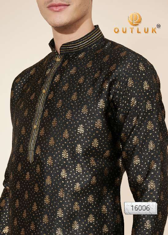 Outluk Wedding Collection Vol-16 Wholesale Kurta Pajama Collection Series Embroidery Kurta with Pant