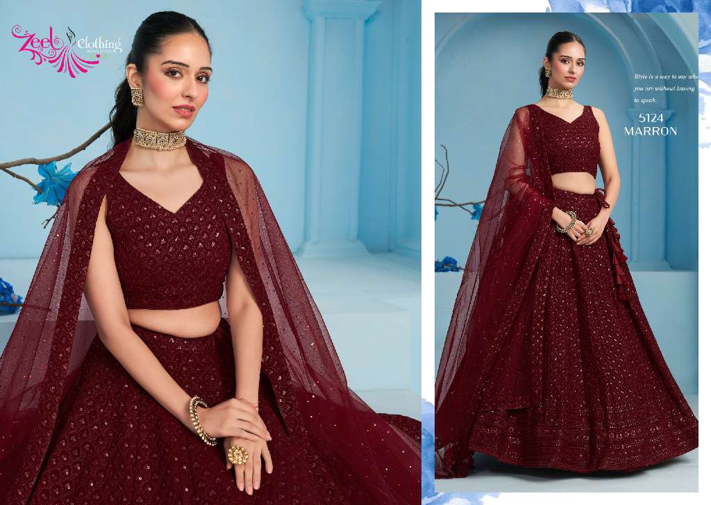 ZEEL CLOTHING PRESENTS FLORANCE VOL 3 WHOLESALE DESIGNER LEHEGAS FOR ANY OCCASIONS