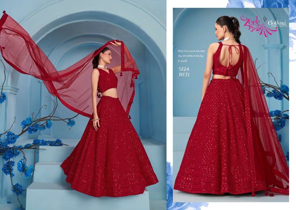 ZEEL CLOTHING PRESENTS FLORANCE VOL 3 WHOLESALE DESIGNER LEHEGAS FOR ANY OCCASIONS