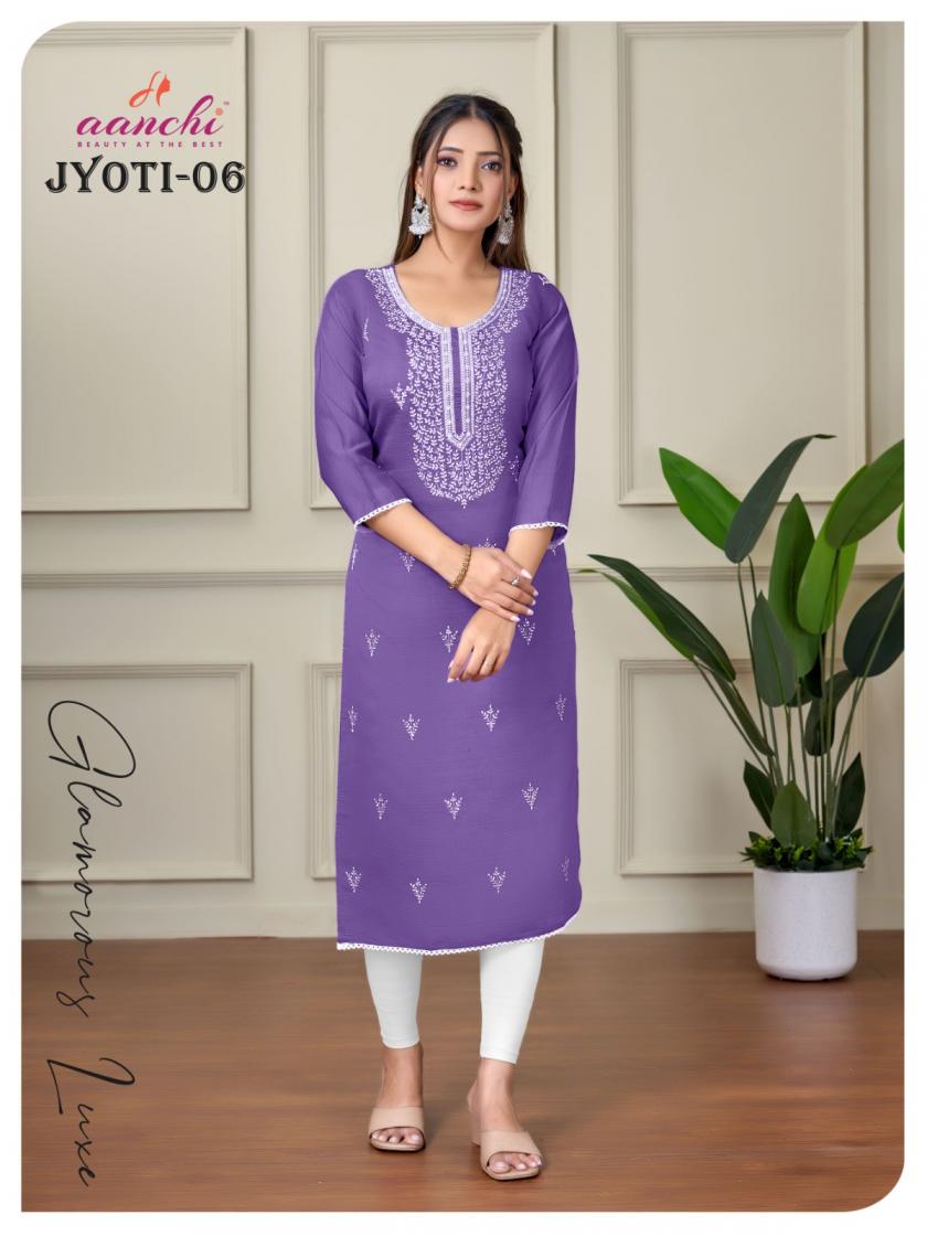 AANCHI PRESENTS JYOTI VATICAN READYMADE PRETTY LOOK KURTIS ONLINE
