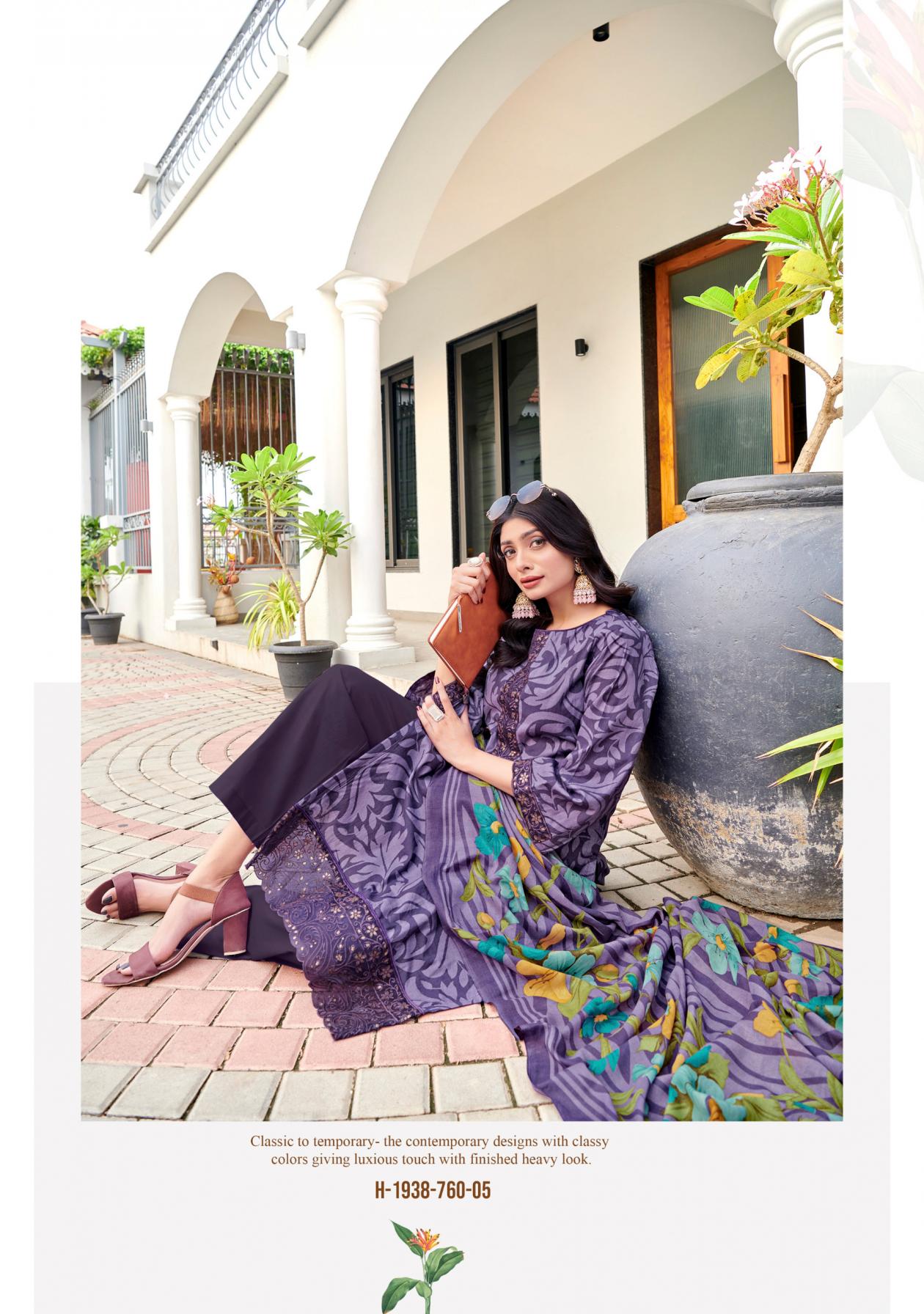 ALOK ARUNIKA VOL 3 CAMBRIC PRINT UNIQUE COLOURS SALWAR KAMEEZ