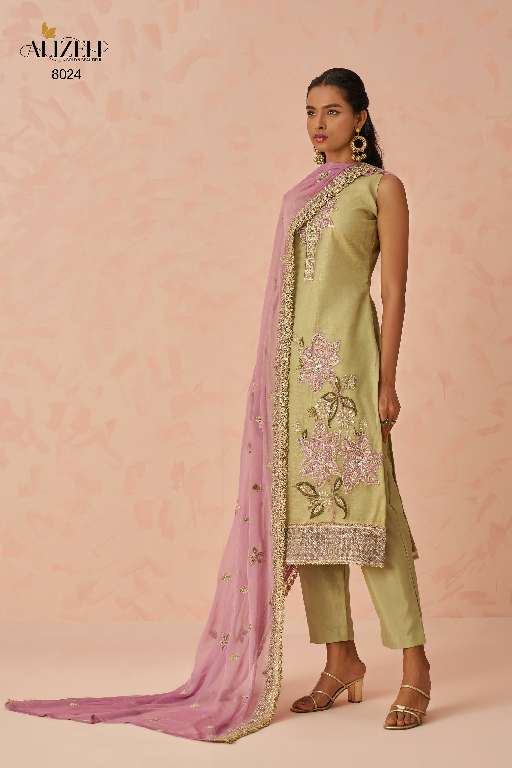 Alizeh Raag Vol-2  Wholesale Readymade Crush Fabrics Straight Suits