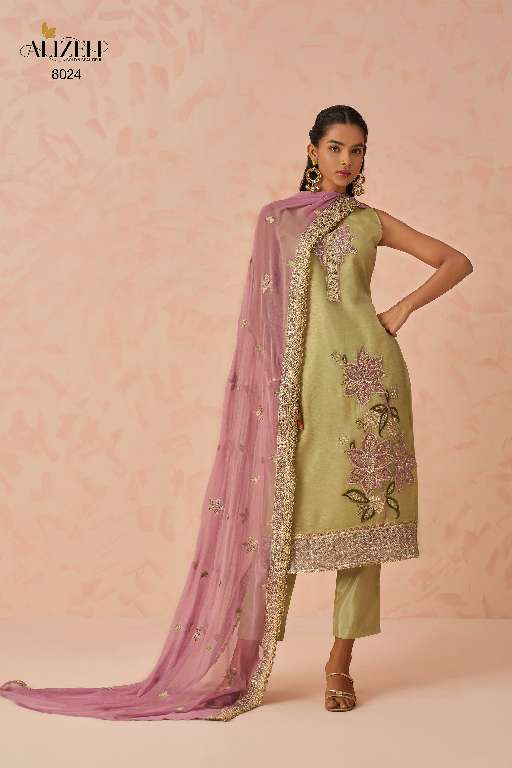 Alizeh Raag Vol-2  Wholesale Readymade Crush Fabrics Straight Suits