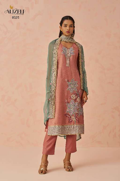 Alizeh Raag Vol-2  Wholesale Readymade Crush Fabrics Straight Suits