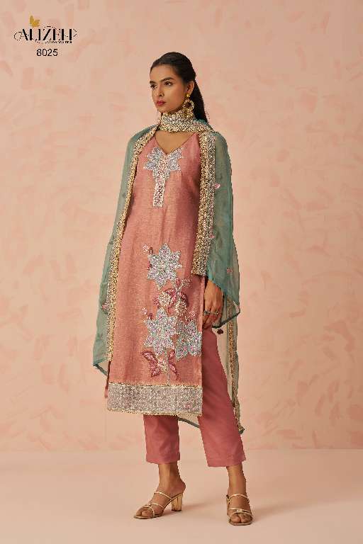 Alizeh Raag Vol-2  Wholesale Readymade Crush Fabrics Straight Suits