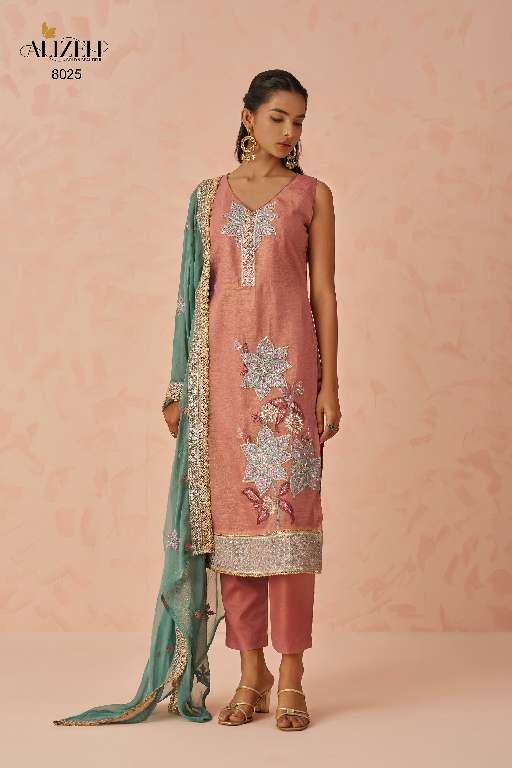 Alizeh Raag Vol-2  Wholesale Readymade Crush Fabrics Straight Suits