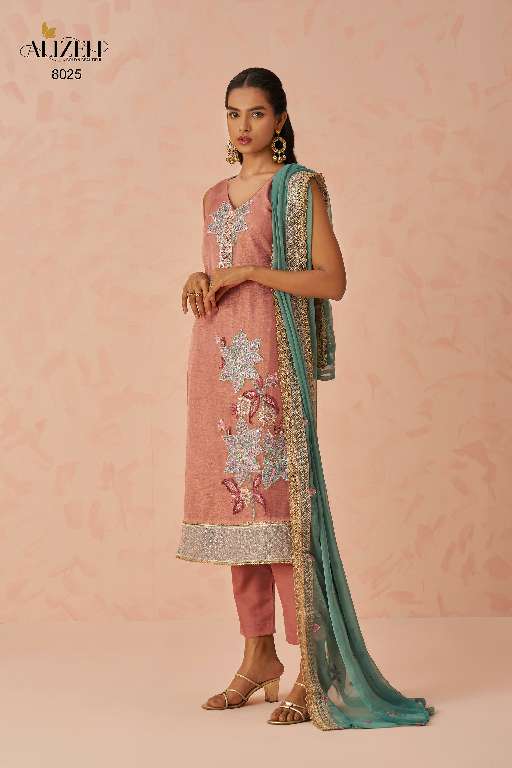 Alizeh Raag Vol-2  Wholesale Readymade Crush Fabrics Straight Suits