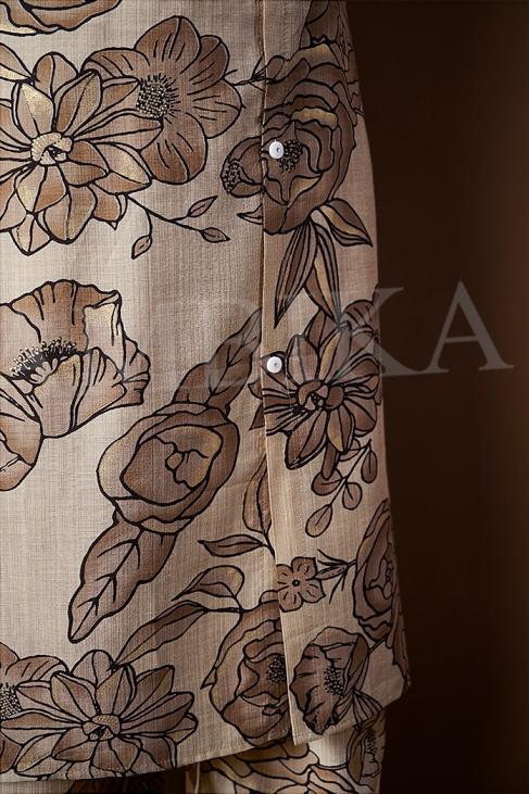 AMBIKA LOVE STORY VOL 2 VETICAN MILL PRINT STYLISH READYMADE COMBO KURTI WITH PANT