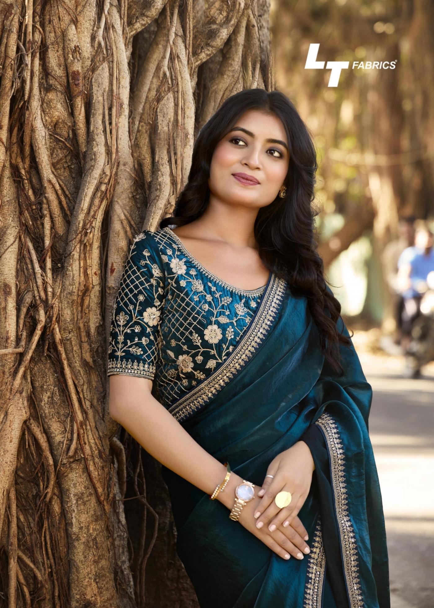 LT FASHION MAGNOLIA VOL 2 MALAI SILK DAILY WEAR BEST SAREE ONLINE