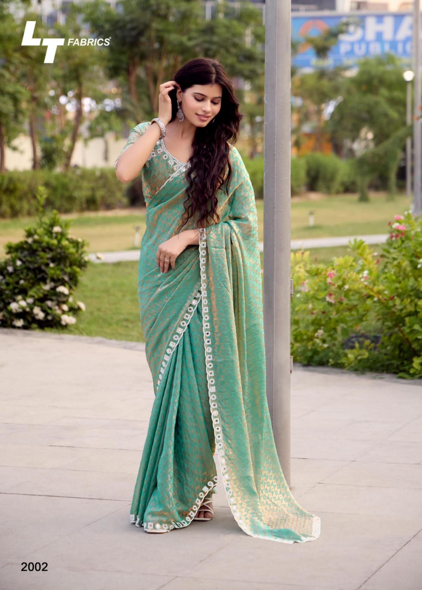 SIGNATURE VOL 20 BY LT FASHION MALAI SILK WITH JACQUARD CLASSIC SAREE EXPORTS