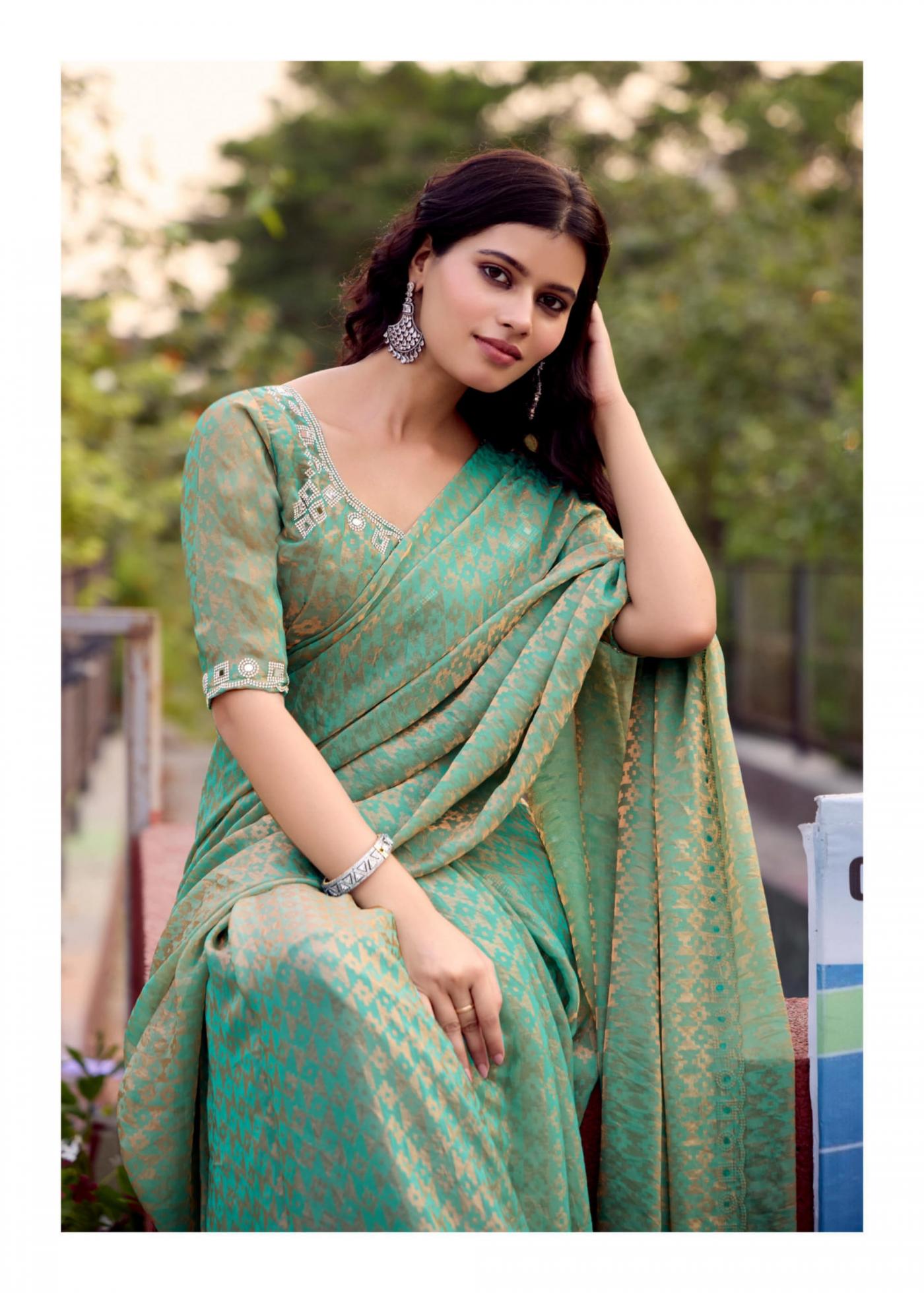 SIGNATURE VOL 20 BY LT FASHION MALAI SILK WITH JACQUARD CLASSIC SAREE EXPORTS