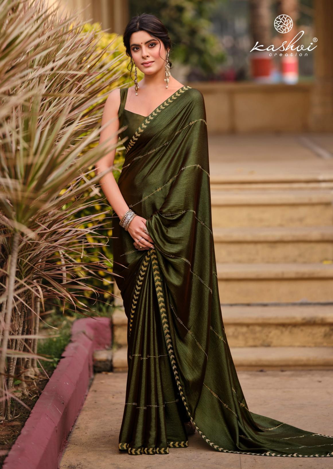 KASHVI CREATION PLATINUM VOL 8 SILK SHOP TRENDY SAREES ONLINE AT AFFORDABLE PRICES