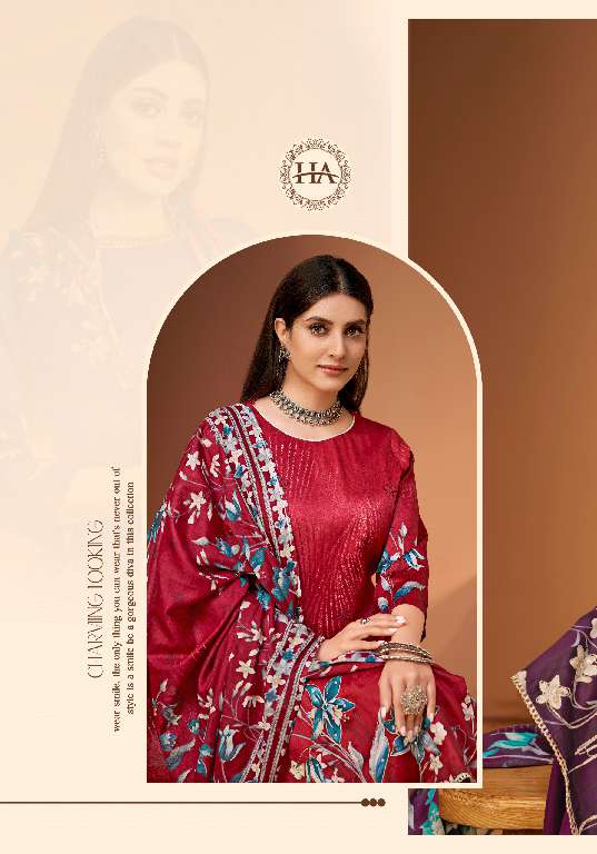 HARSHIT FASHION MALABAR BY ALOK SUITS WHOLESALE PURE JAM COTTON FANCY PRINT WITH HANDWORK TRENDY DRESS MATERIAL