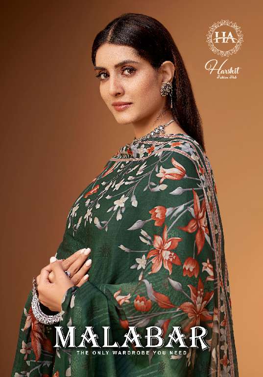 HARSHIT FASHION MALABAR BY ALOK SUITS WHOLESALE PURE JAM COTTON FANCY PRINT WITH HANDWORK TRENDY DRESS MATERIAL