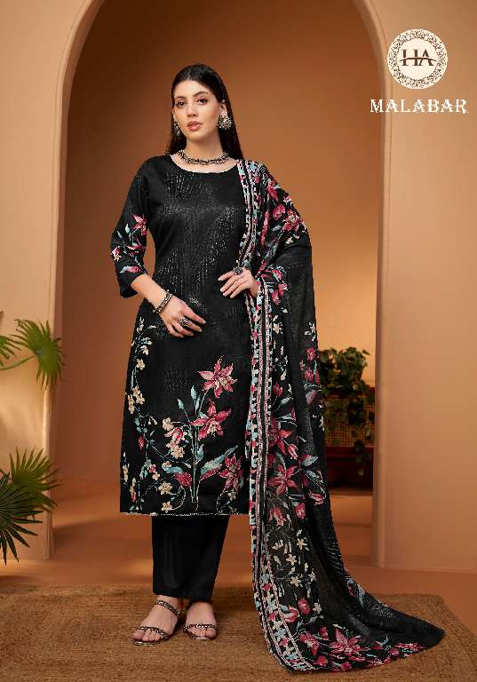 HARSHIT FASHION MALABAR BY ALOK SUITS WHOLESALE PURE JAM COTTON FANCY PRINT WITH HANDWORK TRENDY DRESS MATERIAL